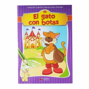 Libro Colección Cuentos Clásicos Para Colorear EDARSI Unidad