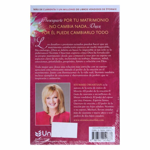 Libro El Poder De La Esposa Que Ora UNILIT 191 Páginas - Imagen 2