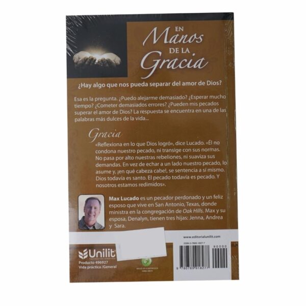 Libro En Las Manos De La Gracias MR.BOOKS 265 Páginas - Imagen 2