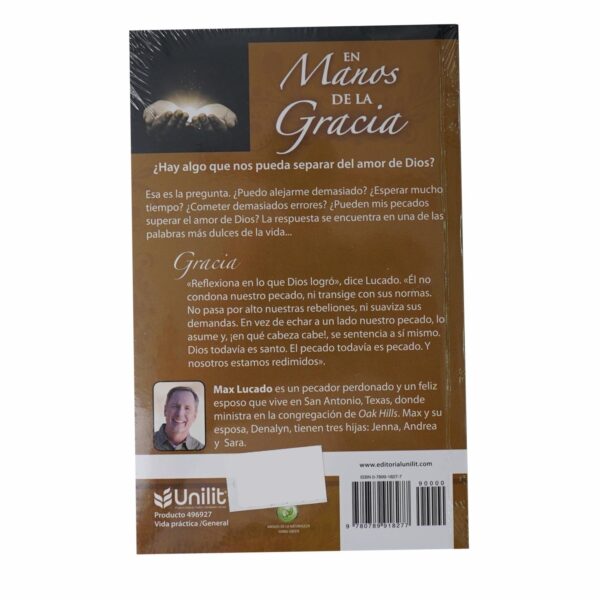 Libro En Las Manos De La Gracias MR.BOOKS 265 Páginas - Imagen 2
