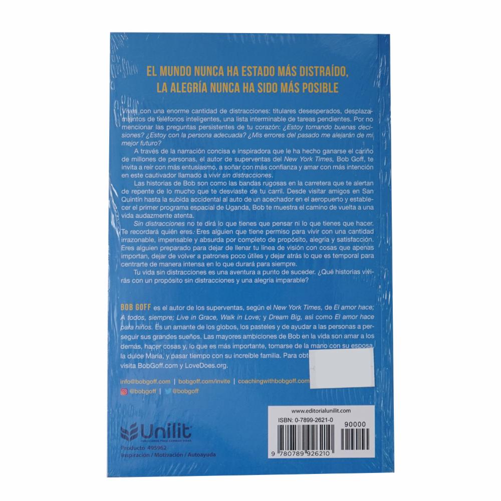 Libro Sin Distracciones ALFAGUARA 248 Páginas - Imagen 2