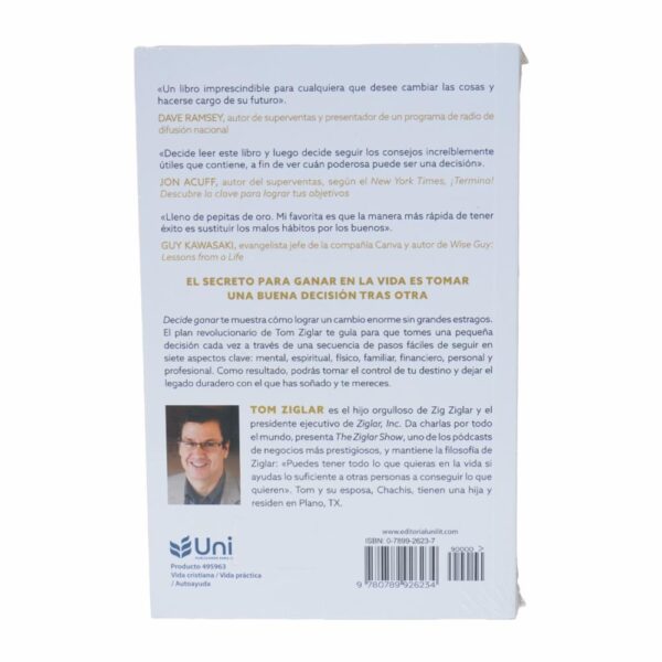Libro Decide Ganar QUARZO 261 Páginas - Imagen 2