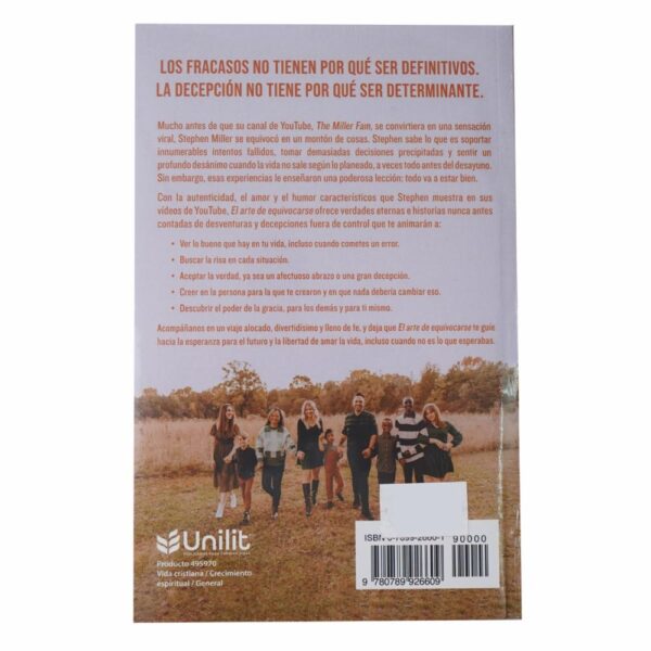 Libro El Arte De Equivocarse Encuentra Lo Bueno En Las Desventuras De La Vida MR.BOOKS 230 Páginas - Imagen 2