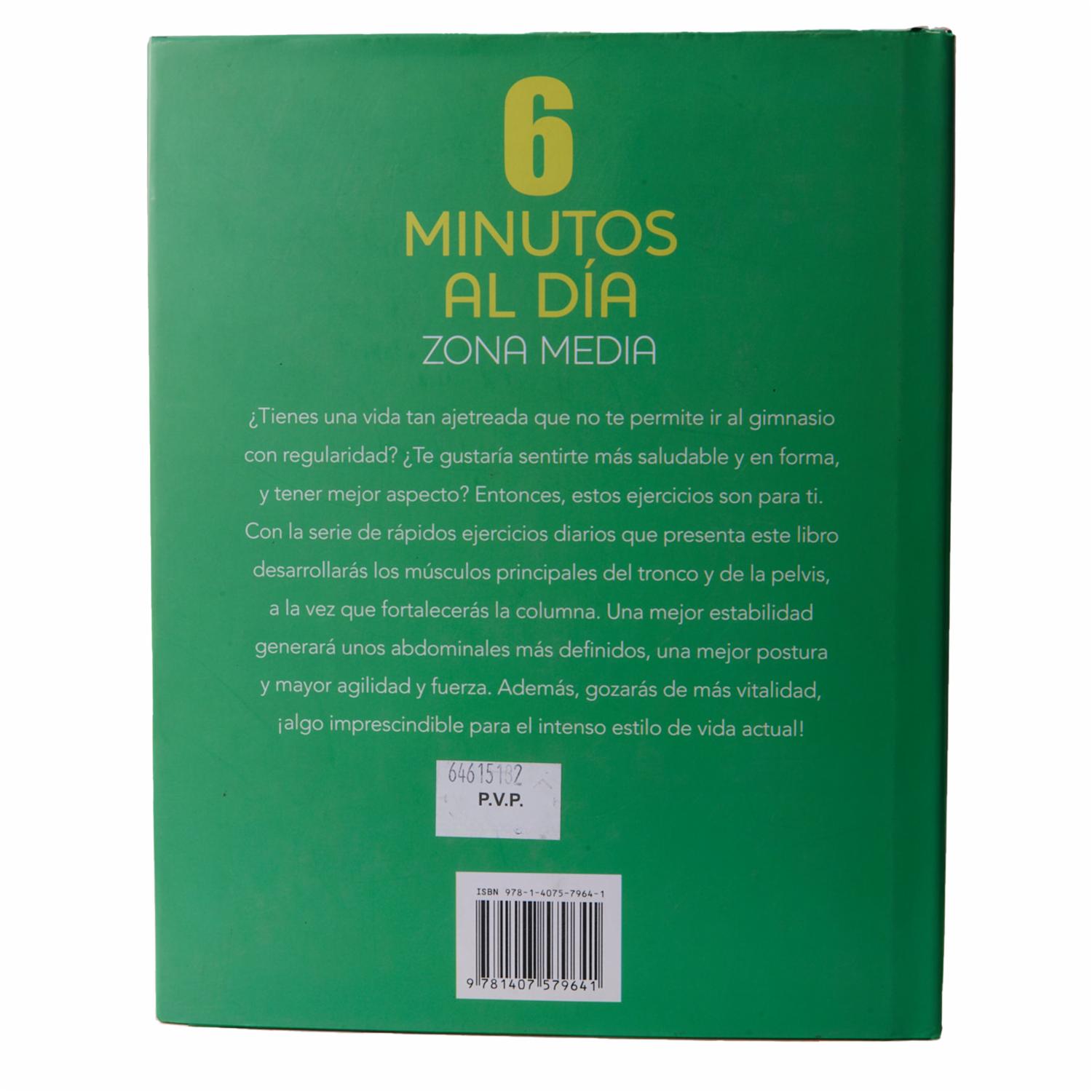 Libro 6 Minutos Al Dia Zona Media MR.BOOKS 48 Páginas