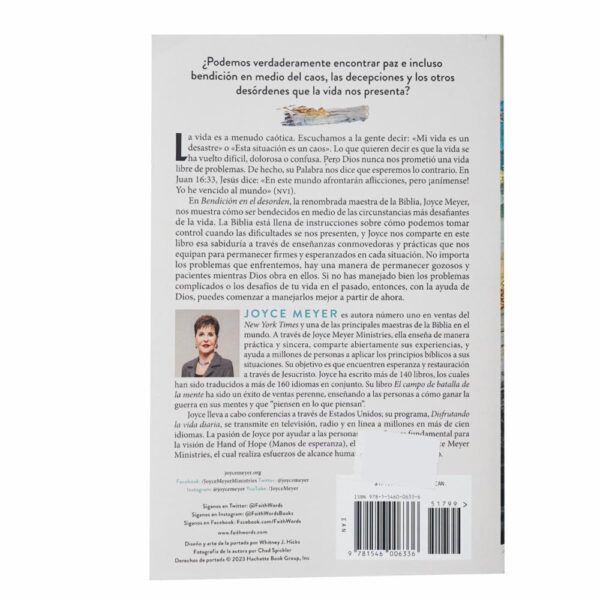 Libro Bendición En El Desorden MR.BOOKS 316 Páginas - Imagen 2