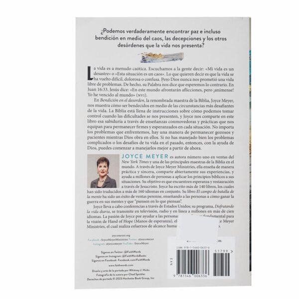 Libro Bendición En El Desorden MR.BOOKS 316 Páginas - Imagen 2