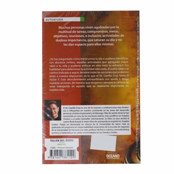 Libro El Factor X TALLER DEL EXITO 260 Páginas - Imagen 2