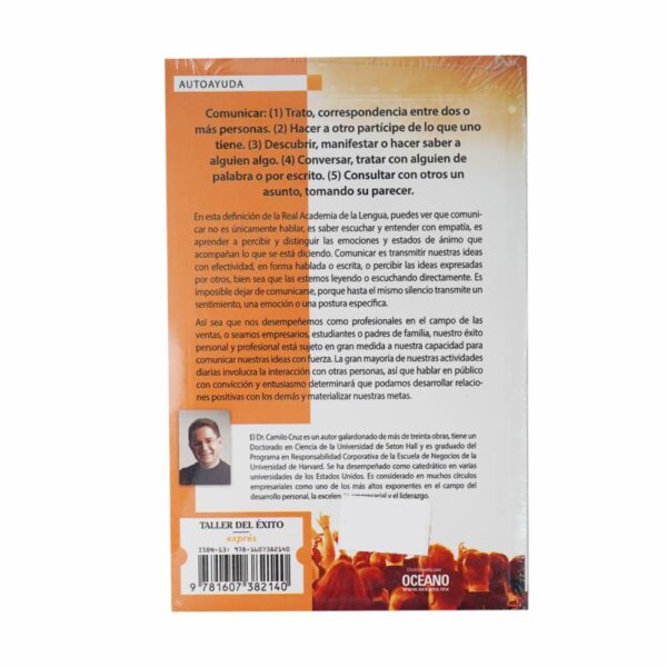 Libro Como Comunicarnos En Publico Con Poder Entusiasmo Y Efectividad TALLER DEL EXITO 160 Páginas - Imagen 2