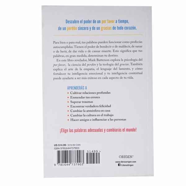 Libro Por Favor Perdón Gracias MR.BOOKS 181 Páginas - Imagen 2