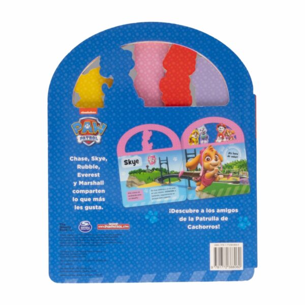 Libro Jugando Con Mis Amigos Paw Patrol NICKELODEON 10 Páginas - Imagen 2