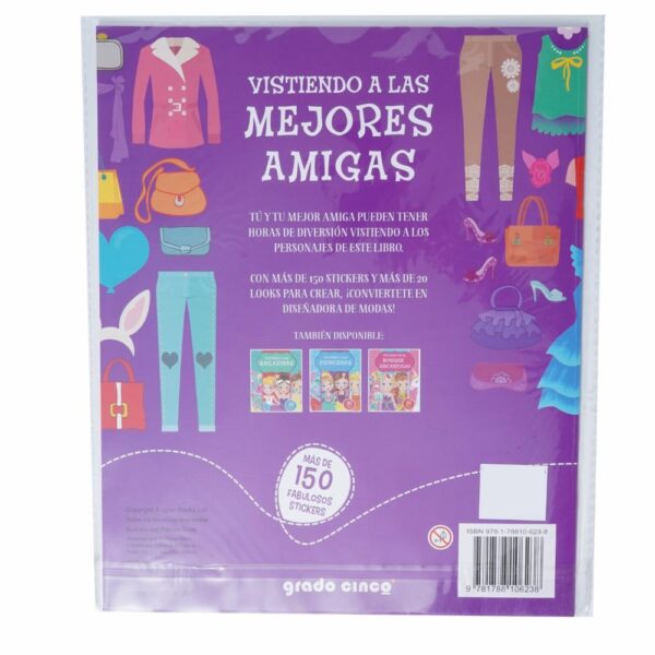 Libro Vistiendo A Las Mejores Amigas EDARSI 98 Páginas - Imagen 2