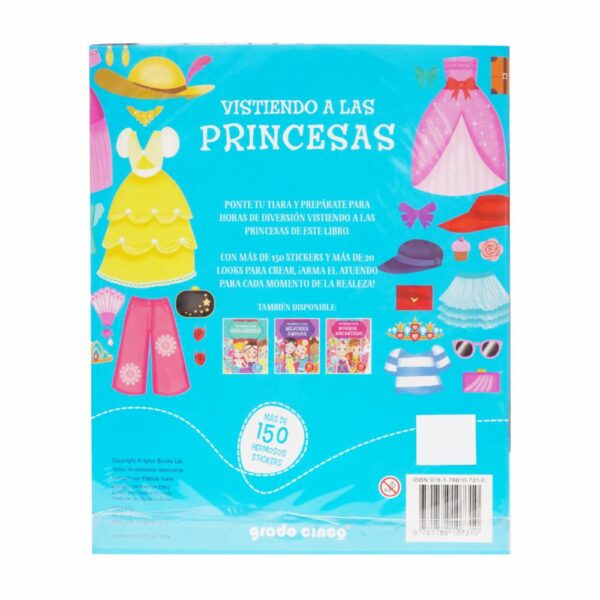 Libro Vistiendo A Las Princesas EDARSI 98 Páginas - Imagen 2