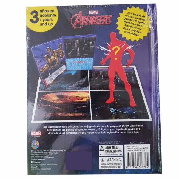 Libro Divertí Libros Avengers DISNEY 12 Páginas - Imagen 2
