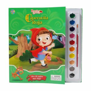 Libro Caperucita Roja + Acuarelas PHIDAL 23 Páginas