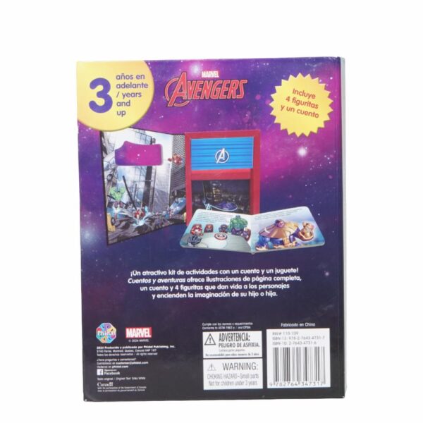 Libro Set Avengers De Aquí A La Eternidad DISNEY 54 Páginas - Imagen 2