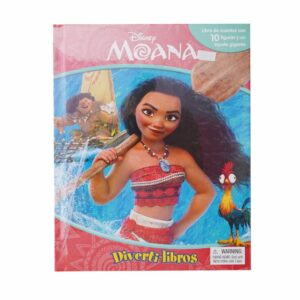 Libro Disney Moana - Divertí Libros (Latam) DISNEY 10 Páginas
