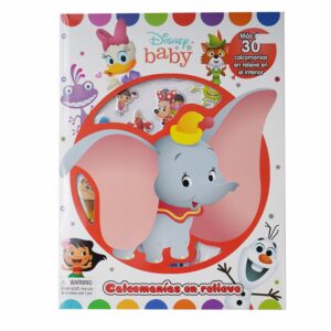 Libro Disney Babby Calcomanías DISNEY 10 Páginas