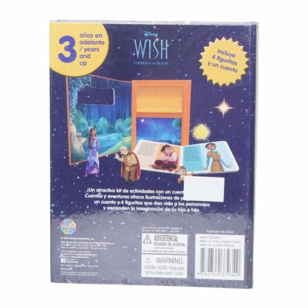 Libro Disney Wish Cuentos Y Aventuras DISNEY 10 Páginas - Imagen 2