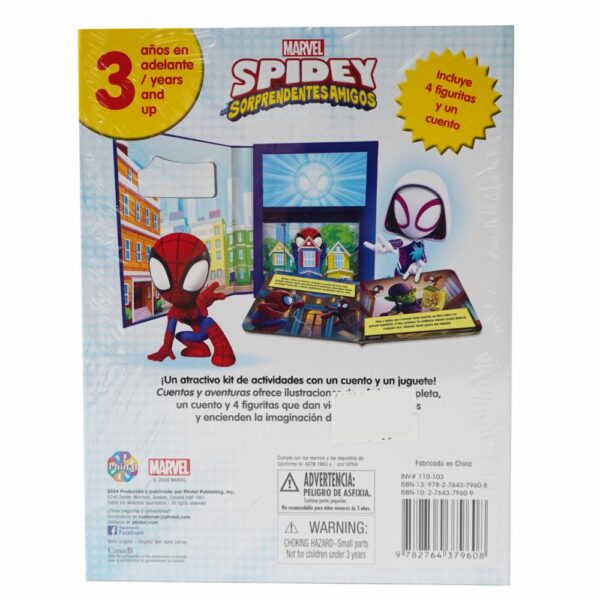Libro Marvel Spidey Cuentos Y Aventuras DISNEY 10 Páginas - Imagen 2