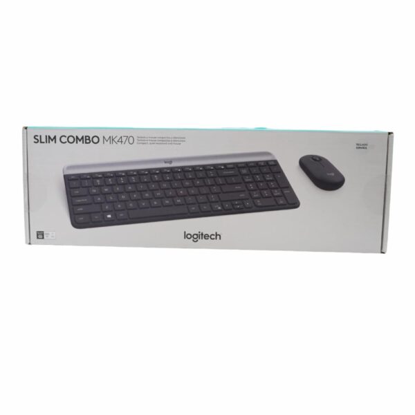 Teclado Y Mouse MK470 Slim Graphite LOGITECH Wireless - Imagen 4