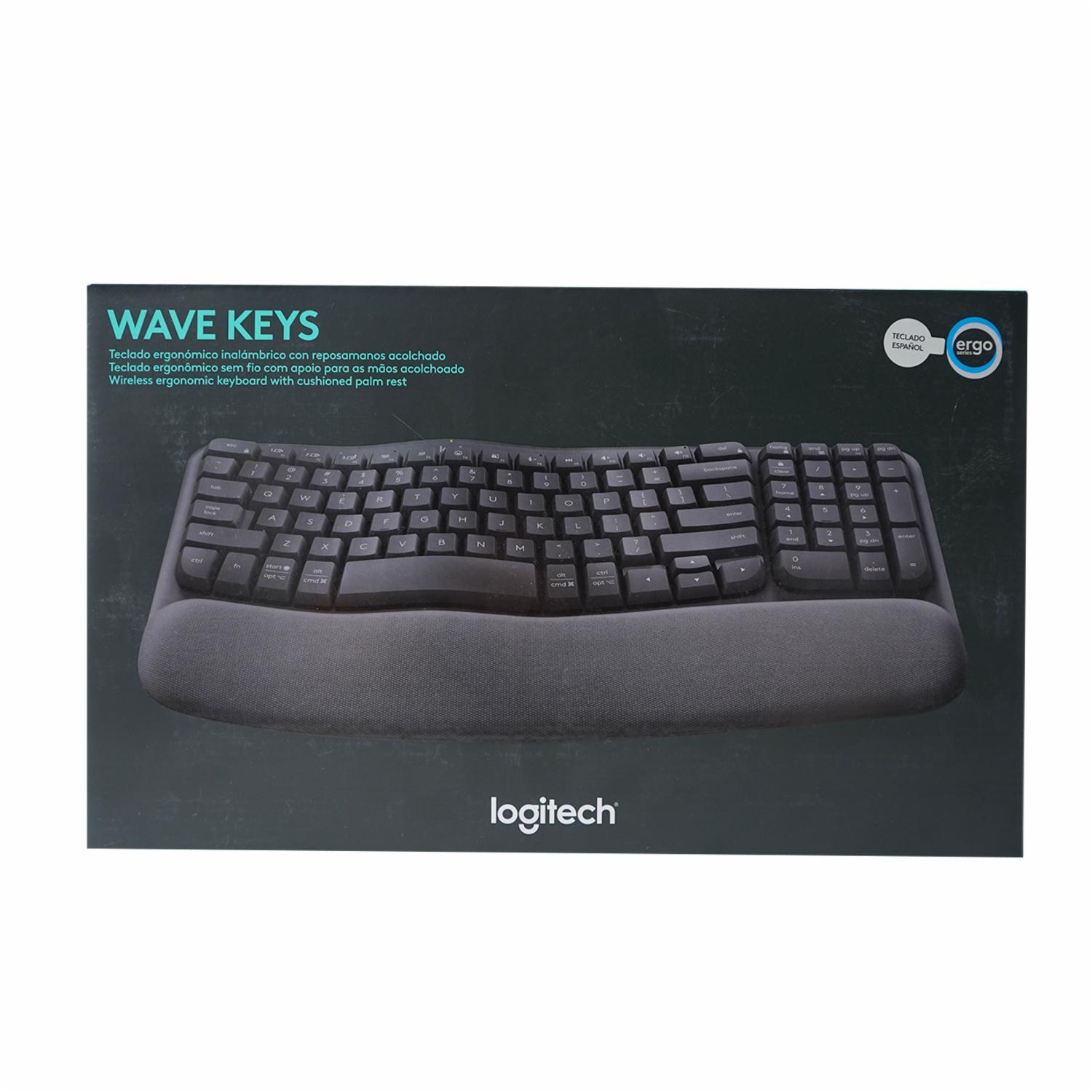 Teclado Wave Ergonomico LOGITECH Wireless - Imagen 2