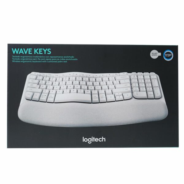 Teclado Wave Ergonomico LOGITECH Wireless - Imagen 2