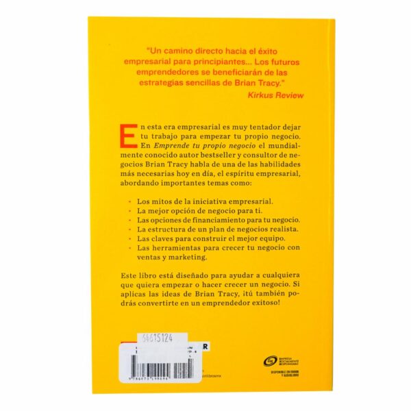 Libro Emprende Tu Propio Negocio AGUILAR 218 Páginas - Imagen 2