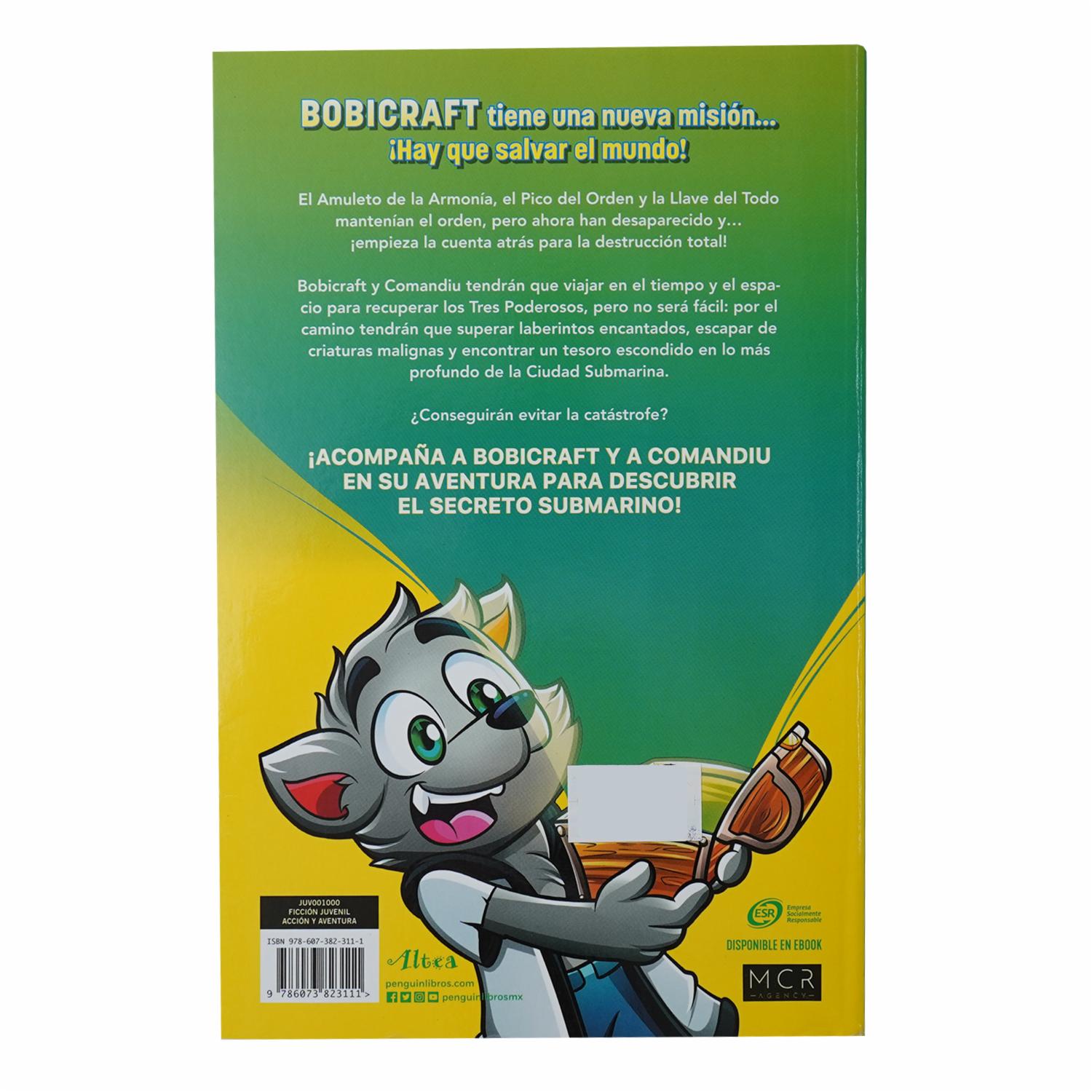 Libro Bobicraft Y El Secreto Submarino ALTEA 159 Páginas - Imagen 2