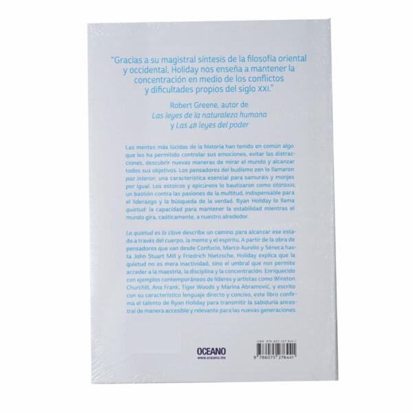 Libro La Quietud Es La Clave OCEANO 158 Páginas - Imagen 2