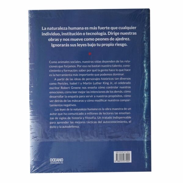 Libro Las Leyes De La Naturaleza Humana OCEANO 624 Páginas - Imagen 2