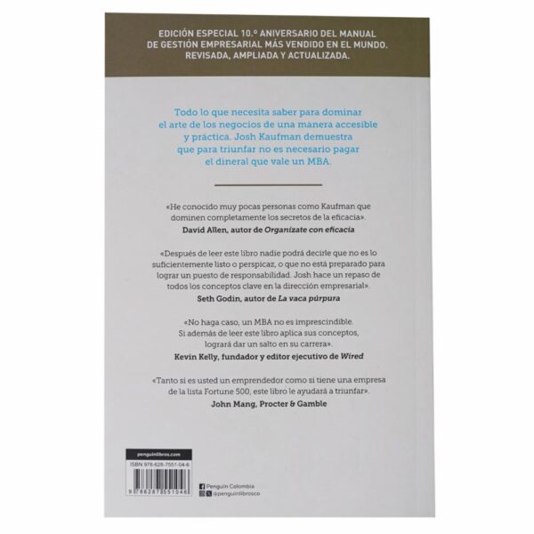 Libro Mba Personal CONECTA 607 Páginas - Imagen 2