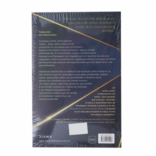 Libro El Poder De La Concentración Absoluta MR.BOOKS 300 Páginas - Imagen 2