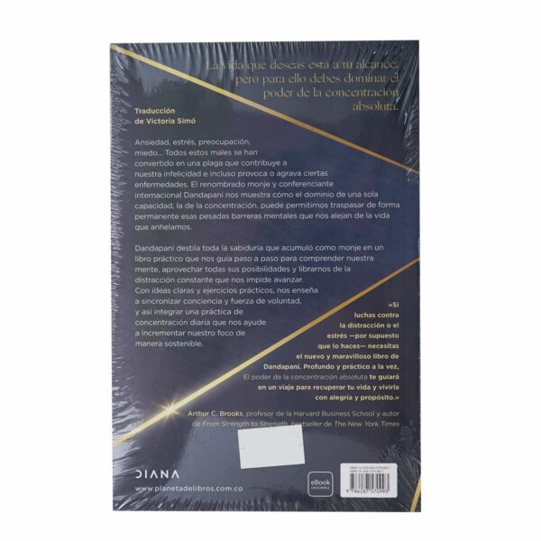 Libro El Poder De La Concentración Absoluta MR.BOOKS 300 Páginas - Imagen 2
