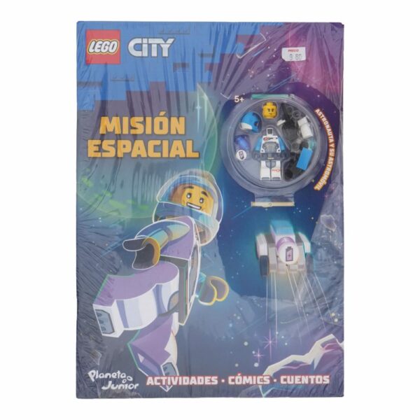 Libro Misión Espacial Lego PLANETA 26 Páginas