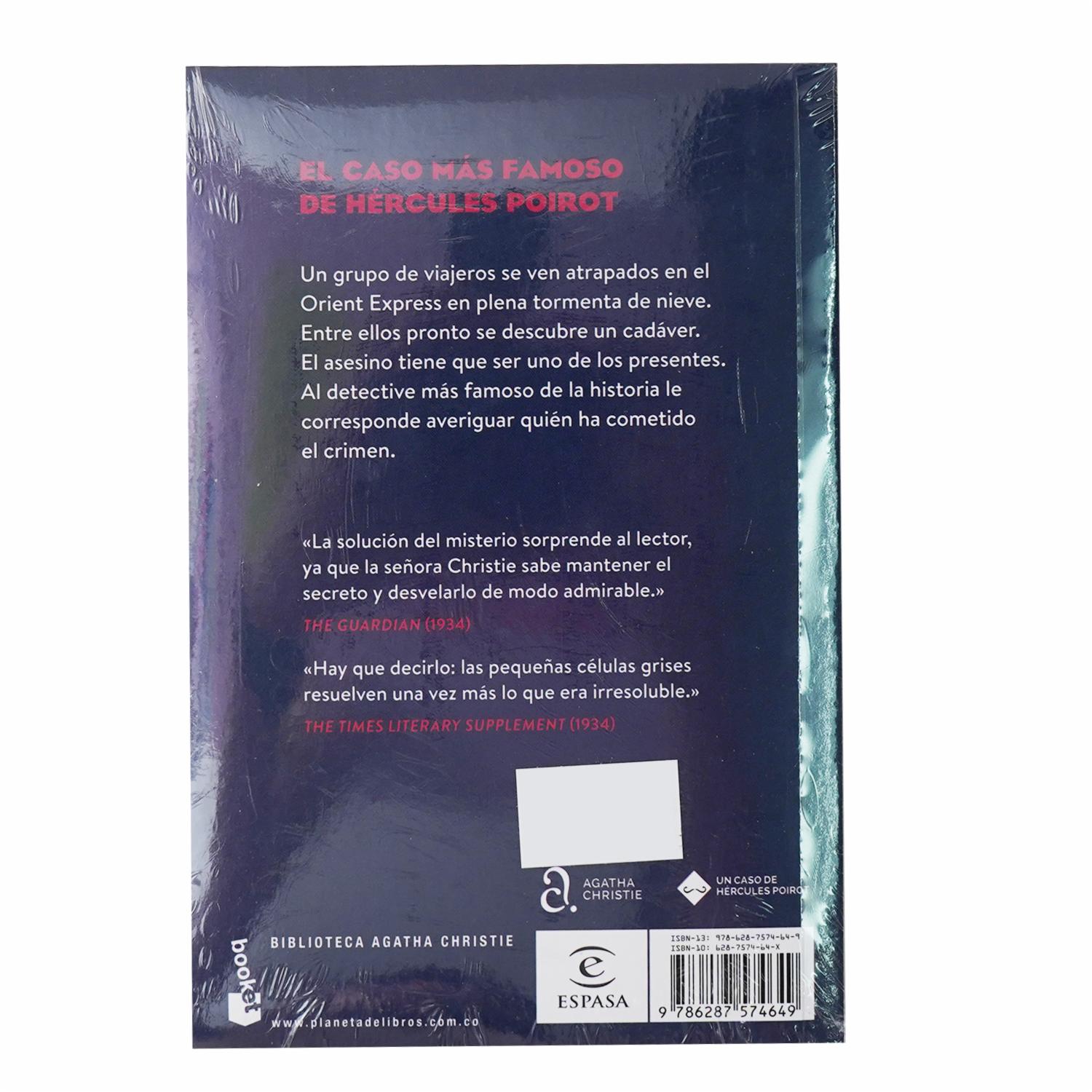 Libro Asesinato En El Orient Express BOOKET 238 Páginas - Imagen 2