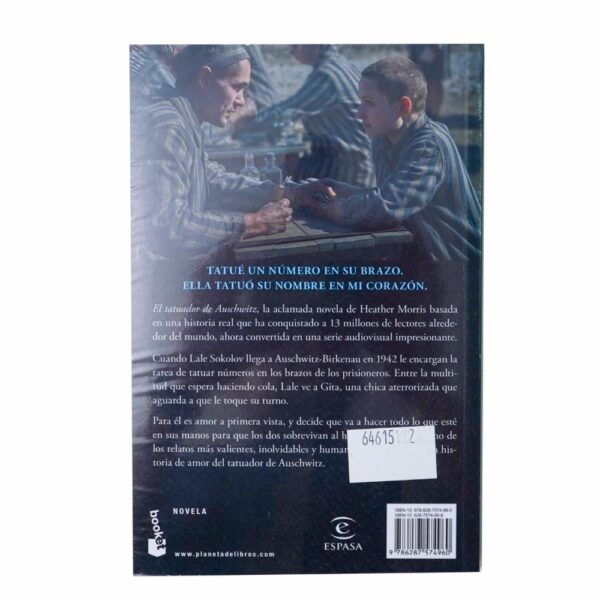 Libro El Tatuador De Auschwitz BOOKET 322 Páginas - Imagen 2