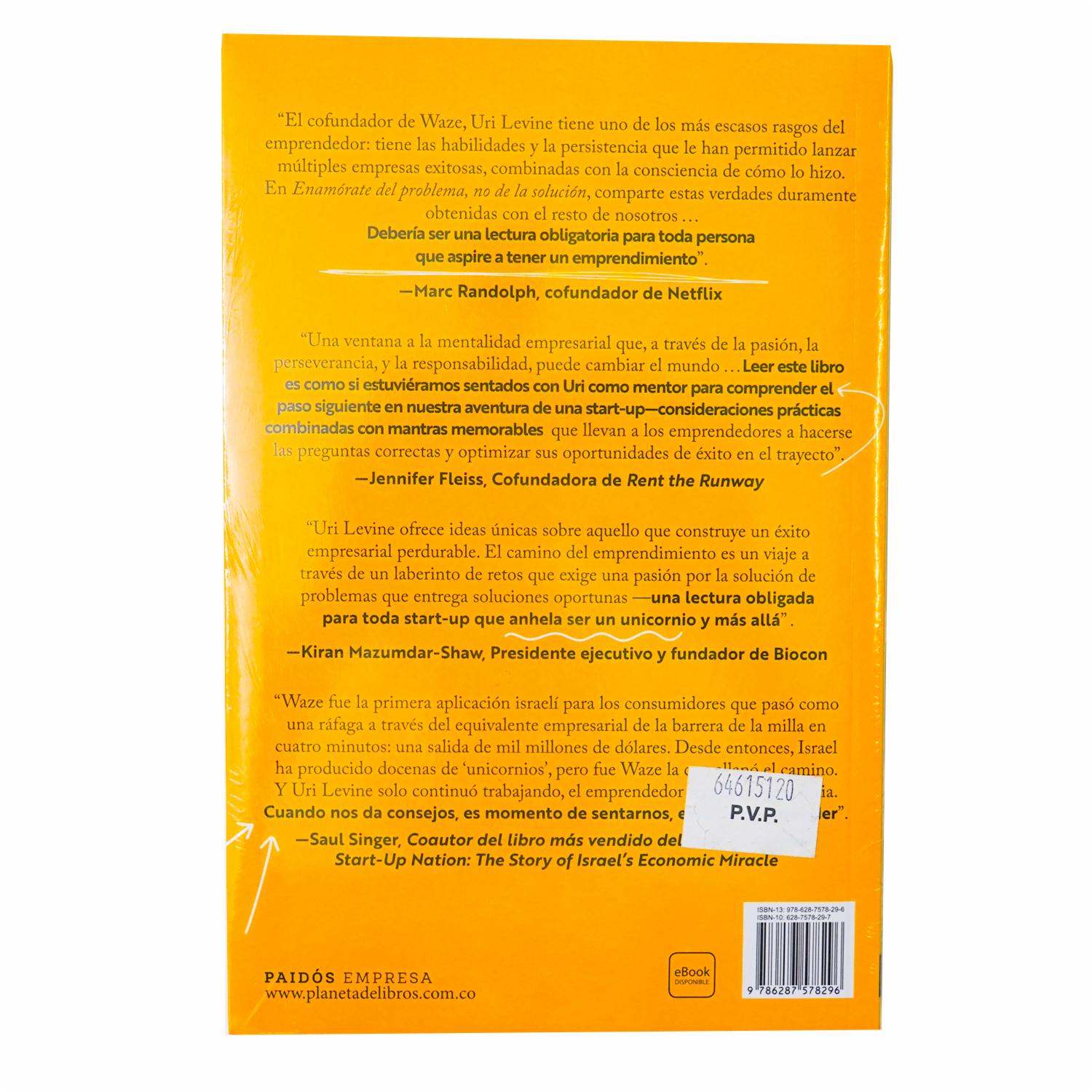 Libro Enamórate Del Problema No De La Solución PAIDÓS 446 Páginas - Imagen 2