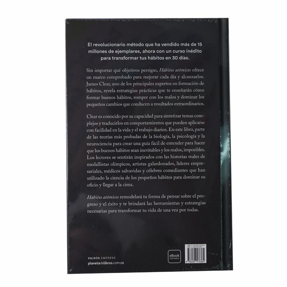 Libro Hábitos Atómicos Edición Especial PAIDÓS 456 Páginas - Imagen 2