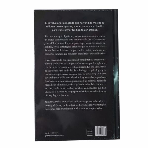 Libro Hábitos Atómicos Edición Especial PAIDOS 456 Páginas - Imagen 2
