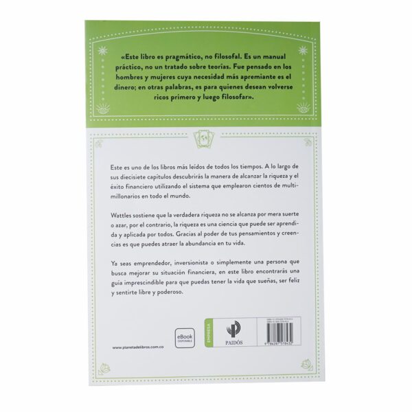 Libro La Ciencia De Hacerse Rico PAIDÓS 60 Páginas - Imagen 2
