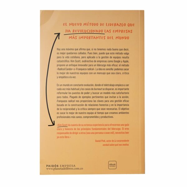 Libro Franqueza Radical PAIDÓS 480 Páginas - Imagen 2