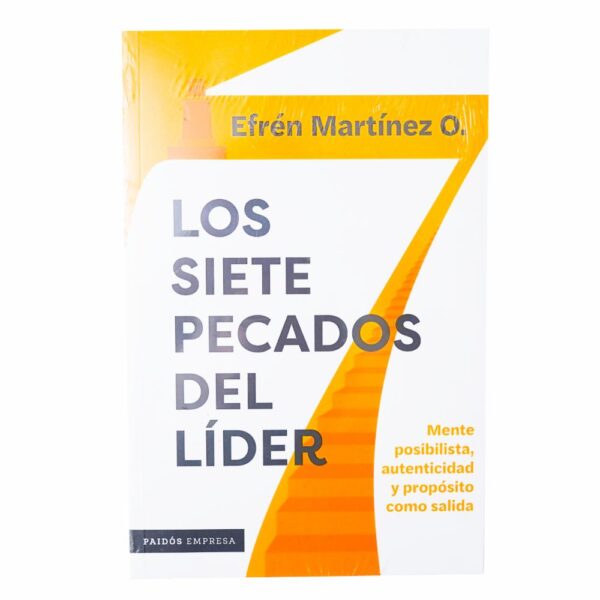 Libro Los 7 Pecados Del Líder PAIDÓS EMPRESA 183 Páginas