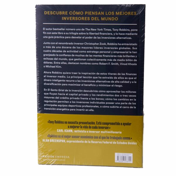 Libro El Santo Grial De La Inversión PAIDÓS 364 Páginas - Imagen 2