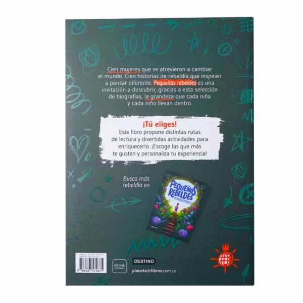 Libro Pequeñas Rebeldes DESTINO 223 Páginas - Imagen 2