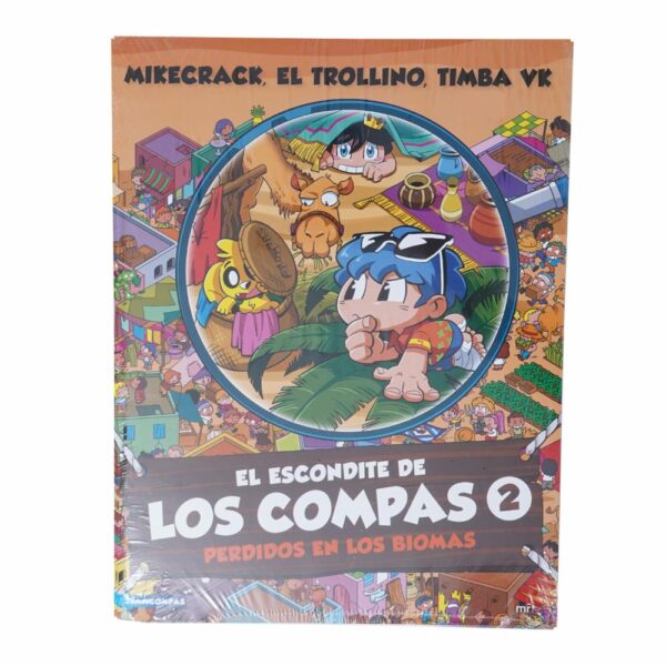 Libro El Escondite De Los Compas 2 Perdidos En Los Biomas MR.BOOKS 158 Páginas