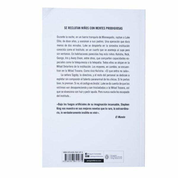 Libro El Instituto RANDOM HOUSE 618 Páginas - Imagen 2