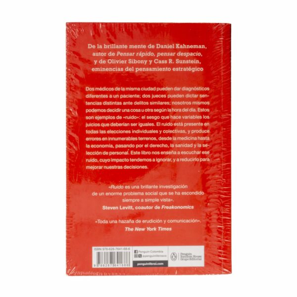 Libro Ruido DEBOLSILLO 493 Páginas - Imagen 2