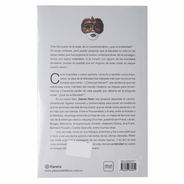 Libro La Felicidad PLANETA 390 Páginas - Imagen 2