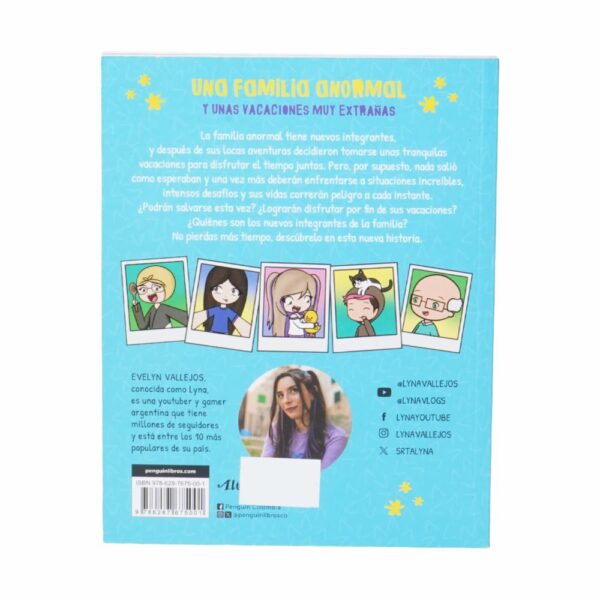 Libro Una Familia Anormal Y Unas Vacaciones Muy Extrañas ALTEA 45 Páginas - Imagen 2