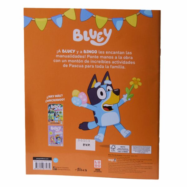 Libro Bluey Diversión De Pascua ALTEA 25 Páginas - Imagen 2